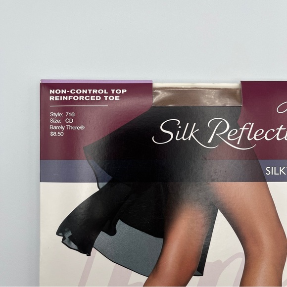 Hanes Silk Reflections Silky Sheer Pantyhose - Picture 3 of 8